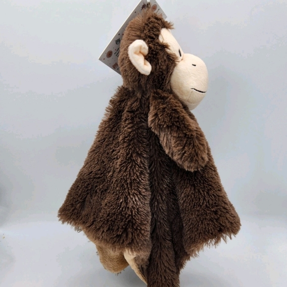 Monkey Security Blanket + Rattle, Baby Gift - Picture 4 of 4